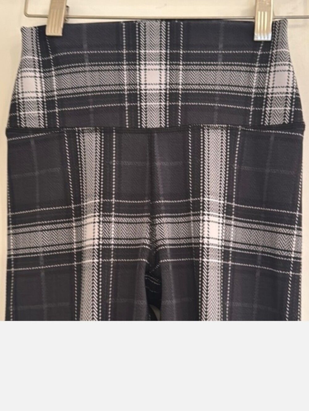 ALO Yoga High-Waist Vapor Legacy Plaid leggings Size M Full Length - Picture 5 of 8